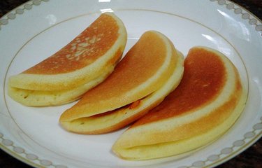 成都名小吃蛋烘糕，松軟可口忘不了的美味